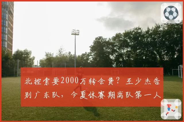 北控索要2000万转会费?王少杰告别广东队,今夏休赛期离队第一人