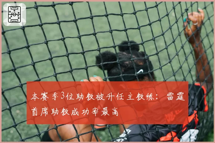 本赛季3位助教被升任主教练：雷霆首席助教成功率最高