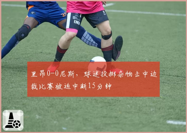 里昂0-0尼斯，球迷投掷杂物击中边裁比赛被迫中断15分钟